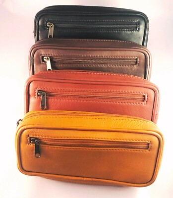 WOW! Premium Leather Diabetic Insulin Pen and Glucometer / Glucose Meter Case
