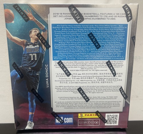 2018-19 Panini Spectra Basketball Factory Sealed Hobby Box - Picture 3 of 6