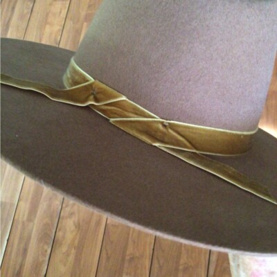 SALE!  Wyeth velvet wool rancher NEW! Wyeth wool and velvet banded rancher | eBay main image 2