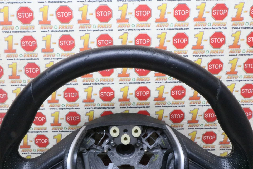 2016-2018 NISSAN MAXIMA LEATHER STEERING WHEEL W/ SWITCHES ASSY 48430-4RD1A OEM - Image 2 of 4