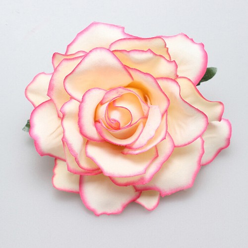 Große Rose Blume Braut Haarspange Haarnadel Brosche Hochzeit Braut Party Zubehör - Bild 7 von 32