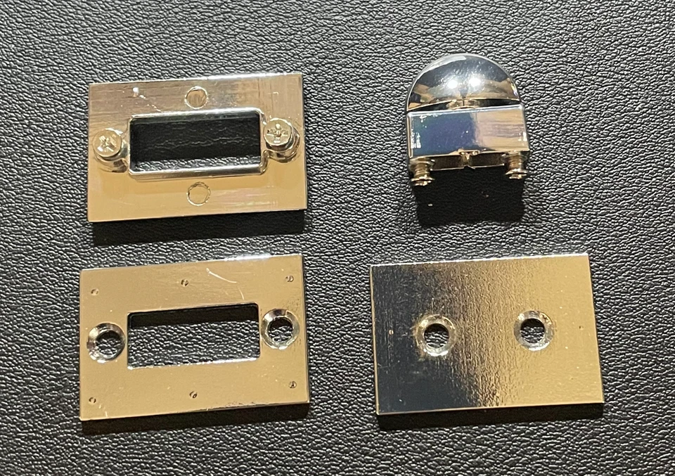 Naval Jacket Silver Chrome Turn Clasp - Image 3 of 3