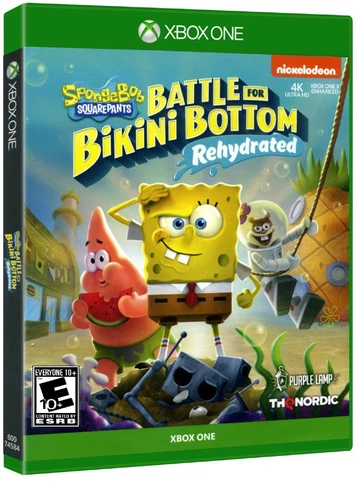Spongebob Squarepants: Battle for Bikini Bottom Rehydrated - Xbox One NEW SEALED