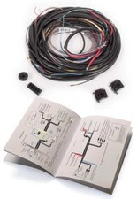 Vw 1955-mid-1960 Bus Complete Wiring Harness Correct Factory Colors Free Ship