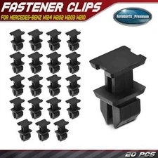 20Pcs 7x8mm Nylon Push Type Body Panel Clip Retainer for Mercedes W124 W203 W210
