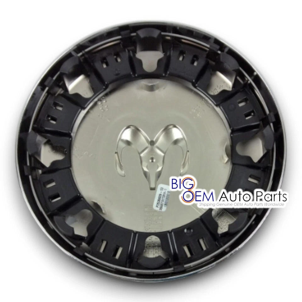 Dodge Ram 3500 2003-2018 tapa central de cubo de rueda delantera doble cromo nuevo OEM Foto 2 de 3