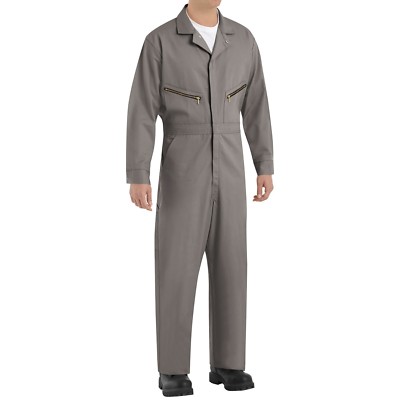 NEW Red Kap Men's Zip-Front Cotton Coveralls Industrial Work Uniform CC18