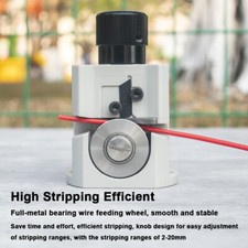 Potable Manual Wire Stripper Cable Peeling Machine for 2-20mm Cable Wire I5G6