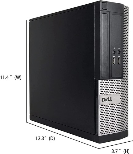 Computadora de escritorio Dell OptiPlex RGB Intel i5 3.2 Wi-Fi 2 TB 16 GB 22" monitor - Imagen 6 de 7