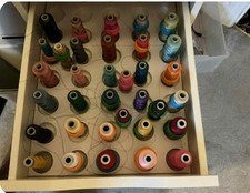 Ikea alex 5 drawer (desk drawers) embroidery thread storage