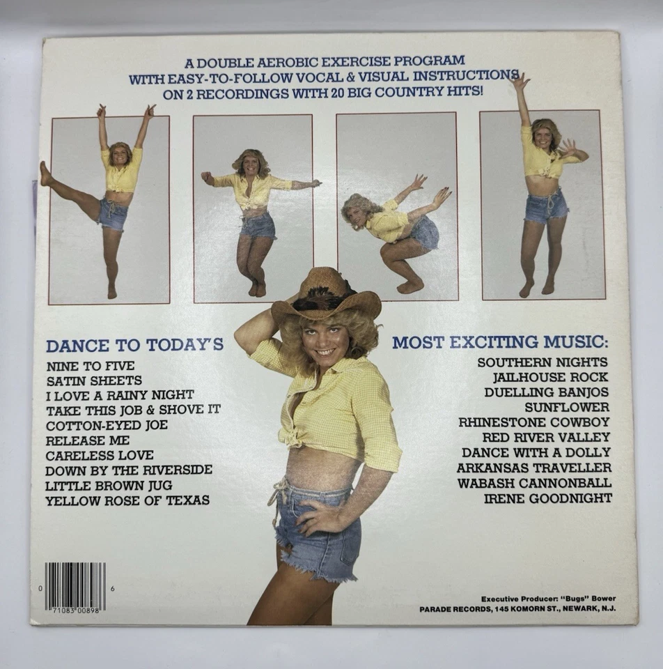 20 Aerobic Country Hits Cassette Set CLP-105 Exercise Program with/Poster - Image 3 of 4