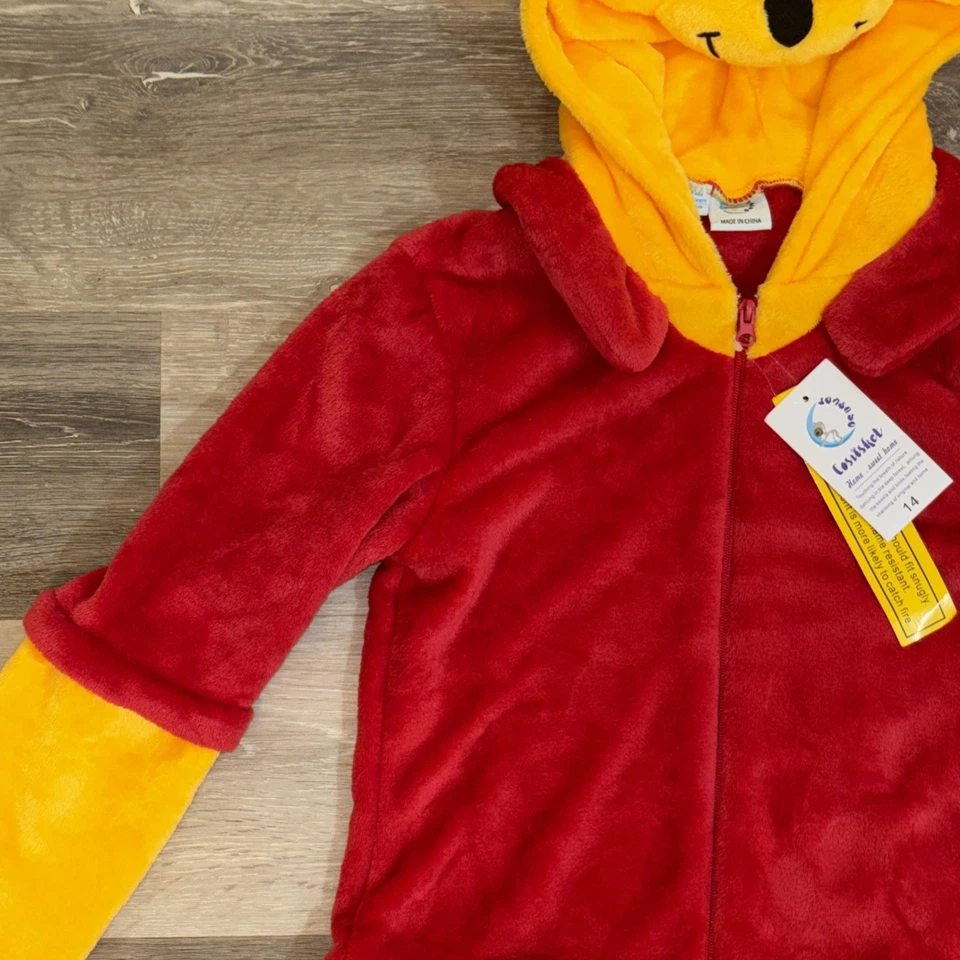 NUEVO Winnie-the-Pooh Body Traje Disfraz Grande 164cm 14 Años Halloween DISPLAY DISPLAY DIS Foto 3 de 4