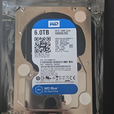 Western Digital WD Blue 6TB SATA 64MB 3.5