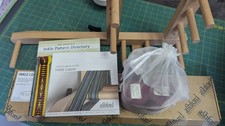 ASHFORD WOODEN INKLE LOOM Weaving Loom with books and bamboo yarn