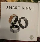 Smart Ring Fitness Tracker/Sleep Tracker Bluetooth  Silver Tone Size 10