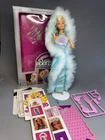 1985 Mattel MAGIC MOVES BARBIE Doll 2126 Outfit Jewelry WORKS *DAMAGE*