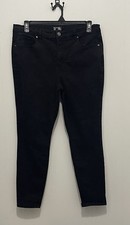 Terra  Sky Women  s Plus Skinny High Rise 16W Black Jeans Jans Purge