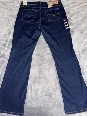 Levi s 725 High Rise Bootcut Denim Jeans Womens Size 33 X 32 NWT