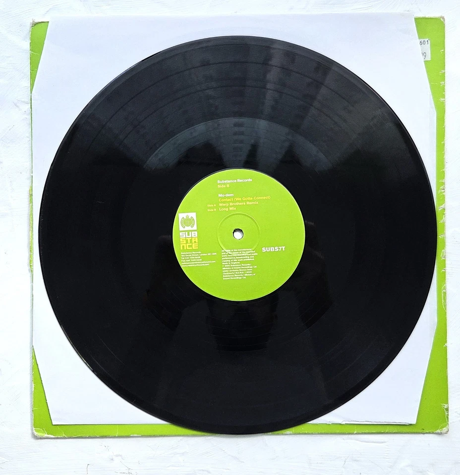 MO-DEM - Contact (We Gotta Connect) - 2000 UK 2-track 12" Vinyl Single Ministry - Image 3 of 4
