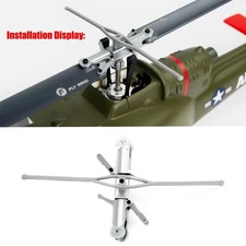Flywing UH-1 Bell 206 v2 V3 UH-1 Scale Helicopter Metal Rotor Holder Set Upgrade