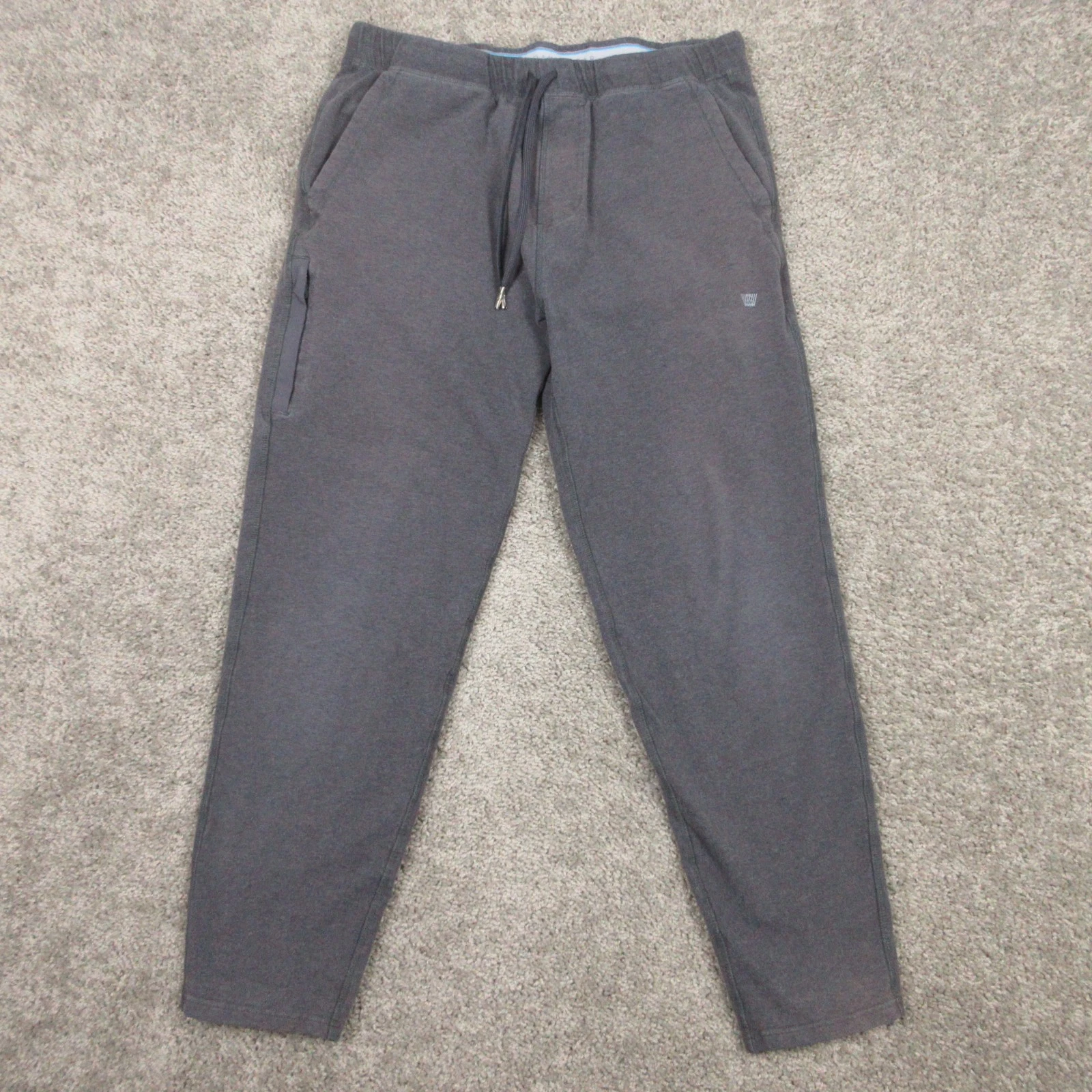 Mack Weldon Sweatpants Mens Large Gray Joggers Comfort Faded Casual Activewear