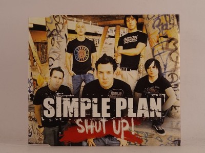 SIMPLE PLAN SHUT UP! (B12) 2 Track CD Single including Picture Sleeve ATLANTIC