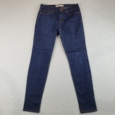 J Brand Jeans Womens Sz 27 Pure Skinny Leg DarkWash Made In USA Normcore Stylish