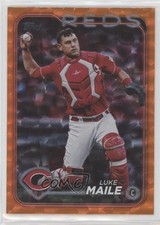 2024 Topps Update Orange Crackle Foilboard 281/299 Luke Maile #US167 0fp5