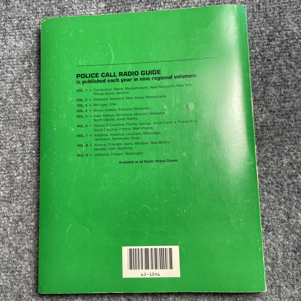 Radio Shack Police Call Radio Guide 1991 Edition Volume 6 Fire Emergency Service - Image 4 of 4