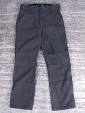 CAT Caterpillar Men s Utility Work Pants Gray Flex Waist Actual Fit 30x29