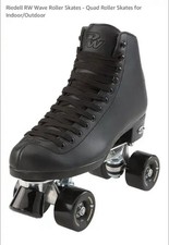 NEW Riedell Quad Roller Skates-Wave Mens 6 / Women s 7- 7 1/2