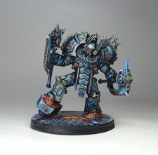 40k World Eaters Daemon Prince Saturnine Chaos kit bashed pro painted 60mm