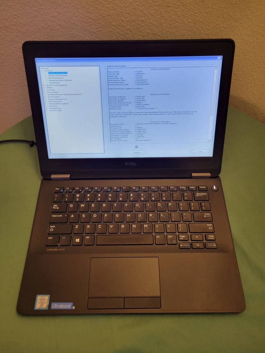 Dell Latitude E7270 PC Laptops & Netbooks for Sale | Shop New