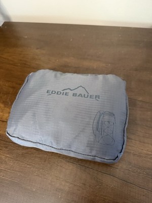 Eddie Bauer Stowaway Packable 20L Day Pack Backpack Bag Gray