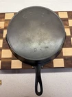 Second Series Erie #9 Cast Iron Skillet, Pre-Griswold, Reconditioned, Very Nice!