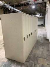 8 Door Metal Locker Cabinet Industrial Warehouse Storage