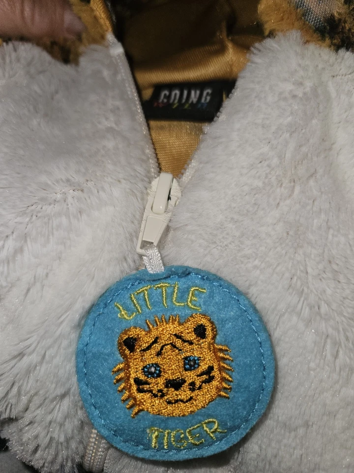 Boy Girl Sz 18 Months Tiger Costume Halloween  one Piece Suit - Image 4 of 4