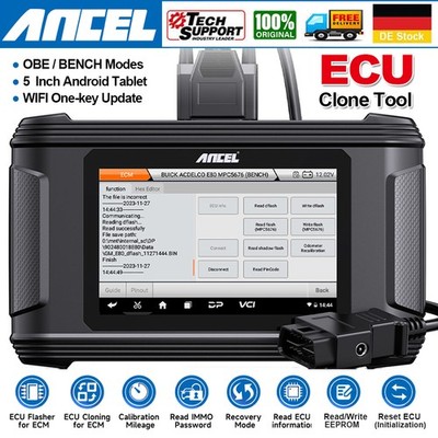 ANCEL EC500 Auto ECM ECU Klonen Reset Tool Lesen/Schreiben EEPROM OBD2 Diagnose