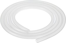 1/4" ID, Food Grade 1/4" ID x 3/8" OD 16 Feet Length Pure Silicone Hose Tube for
