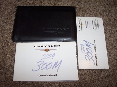 2004 Chrysler 300M Owner Owner's User Guide Operator Manual Special 3.5L V6
