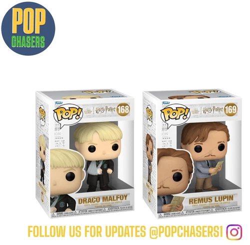 Funko POP! Movies: Harry Potter - Draco & Remus Set #168-169