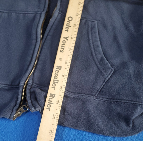 Polo Ralph Lauren Small Pony Blue Hoodie Youth Size 14/16 - Picture 7 of 13