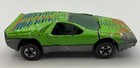 Vintage 1969 Hot Wheels Carabo Green with Black Interior