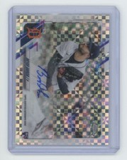 2020 Topps Chrome Xfractor Bryan Garcia Rookie Auto /125 Detroit Tigers #625