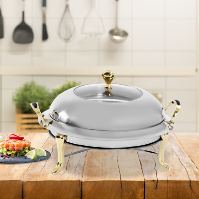 Chafing Dish 3,0 Liter Speisewärmer Warmhaltebehälter Wärmebehälter für Haushalt