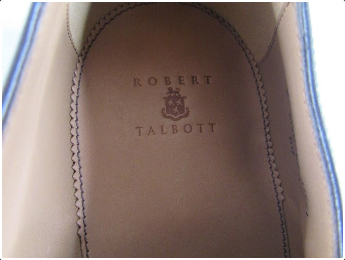 Robert Talbott Brown Buckle-Fastened Leather Dres… - image 6