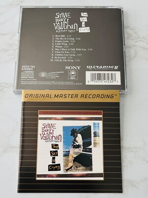 Stevie Ray Vaughan The Sky Is Crying CD MFSL ULTRADISC II 24KT