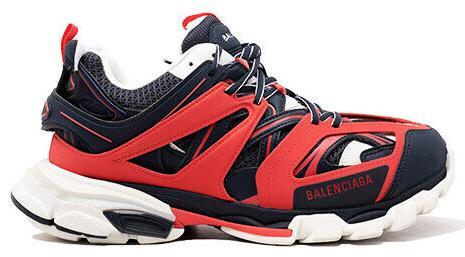 Balenciaga Track LED Sneaker Red Dark Grey for sale | eBay