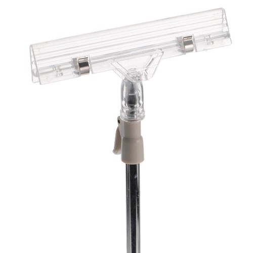 Poster Display Stand Adjustable Holder Advertising Desktop Banner Sign - Picture 3 of 12