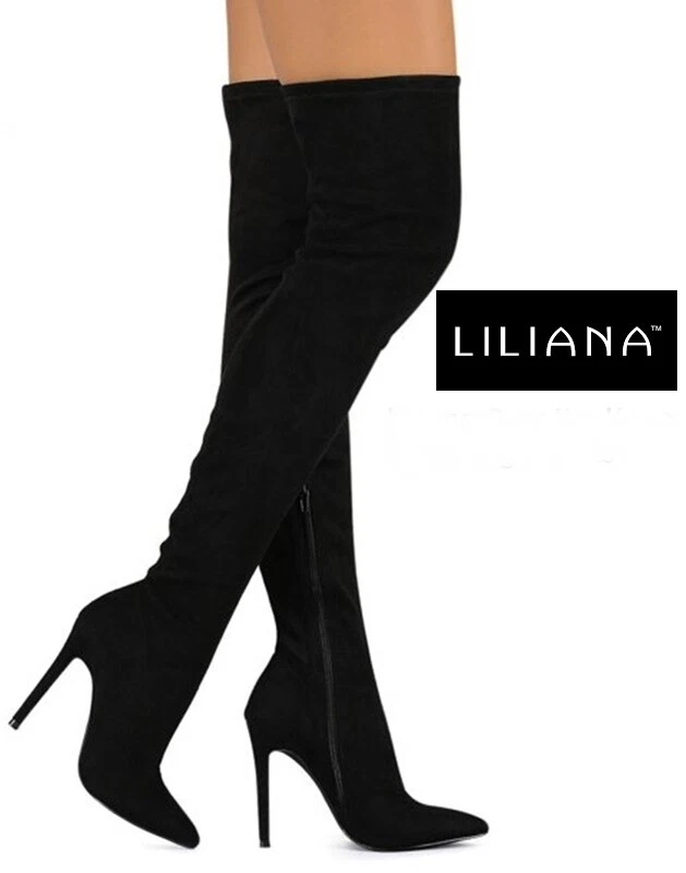 Liliana thigh high best sale boots